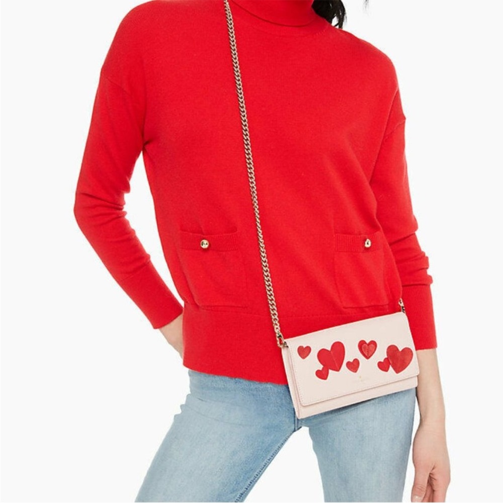 Kates spade new york heart franny bag